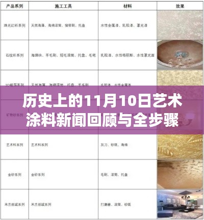 历史上的11月10日艺术涂料新闻回顾与全步骤指南，掌握艺术涂料技能