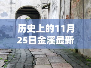 探寻千年古镇金溪隐秘小巷的神秘出租房传奇故事，历史视角下的最新出租房探索（11月25日）