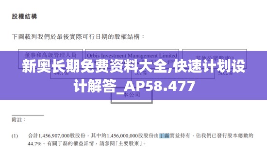 新奥长期免费资料大全,快速计划设计解答_AP58.477