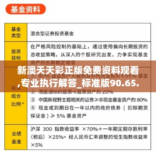 新澳天天彩正版免费资料观看,专业执行解答_标准版90.65.32