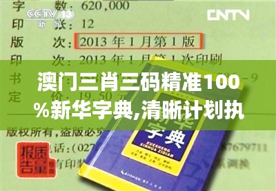 澳门三肖三码精准100%新华字典,清晰计划执行辅导_静态版83.333