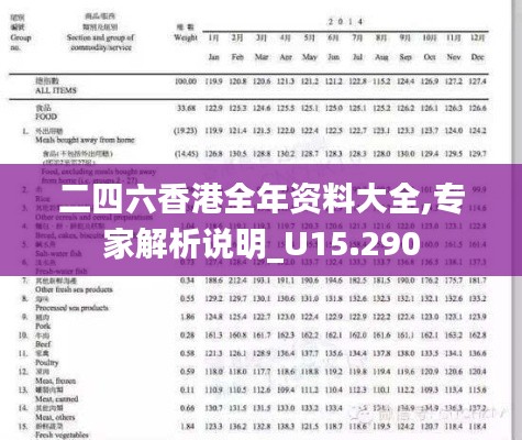 二四六香港全年资料大全,专家解析说明_U15.290