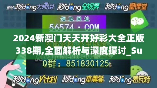 2024新澳门天天开好彩大全正版338期,全面解析与深度探讨_Surface73.512-4