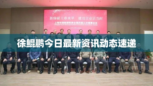 徐鲲鹏今日最新资讯动态速递