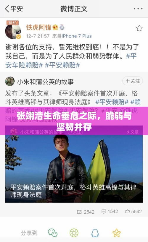 张翊浩生命垂危之际，脆弱与坚韧并存