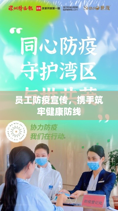 员工防疫宣传，携手筑牢健康防线